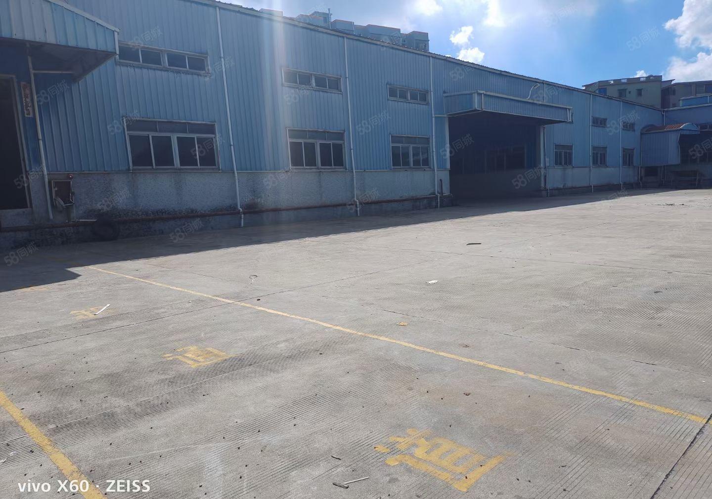 东莞市桥头镇新出本地一手房东单一层厂房面积实出租，只租实业客