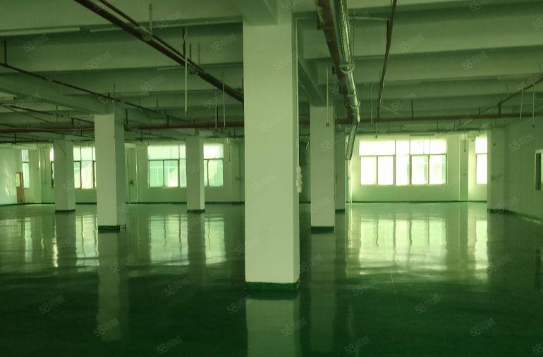 东城周屋独院厂房二楼1700平，现成办公室地坪漆，厂房出租。