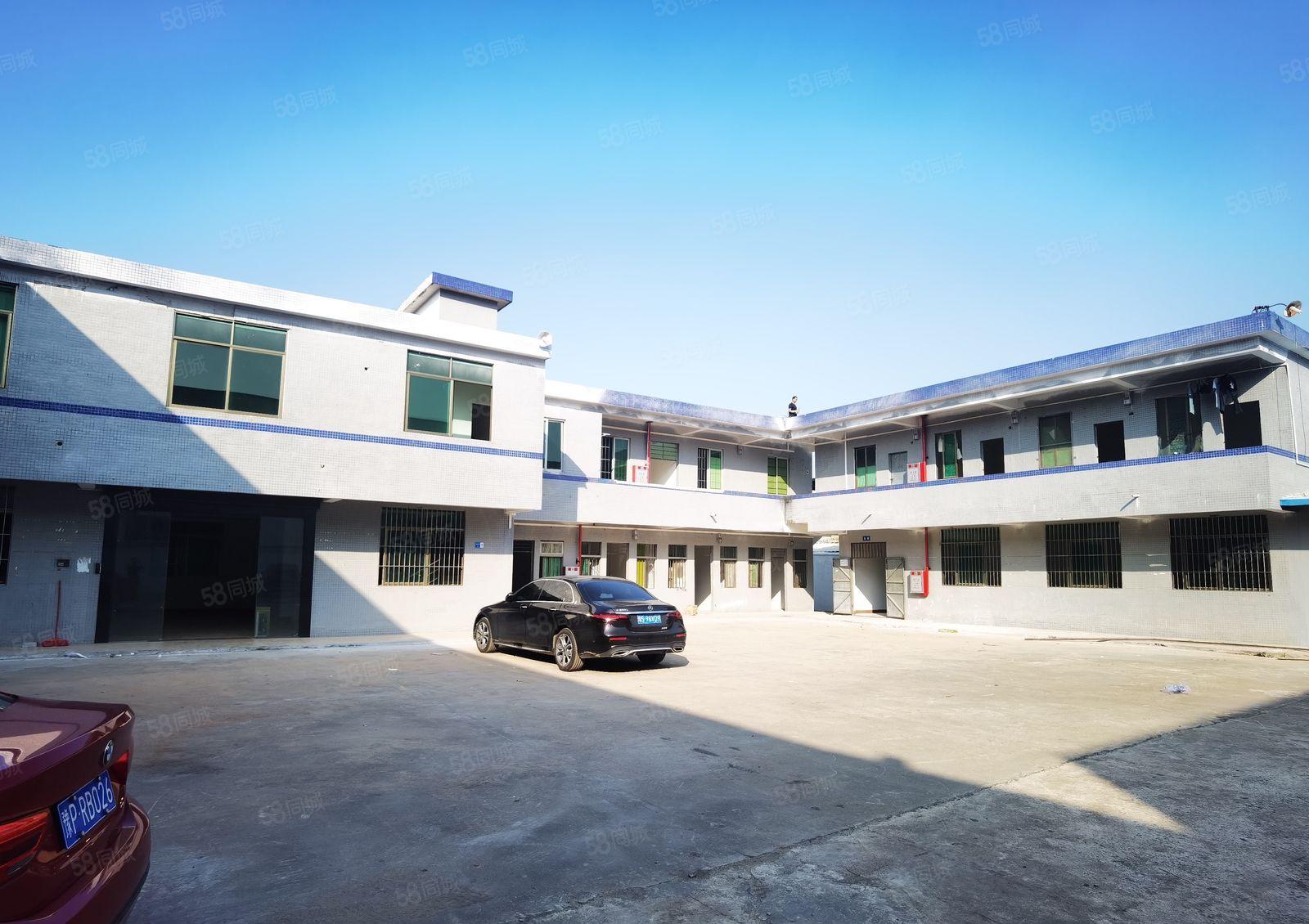 东莞成熟工业区，独院厂房出租，砖墙到顶滴水8.5米，空地超大