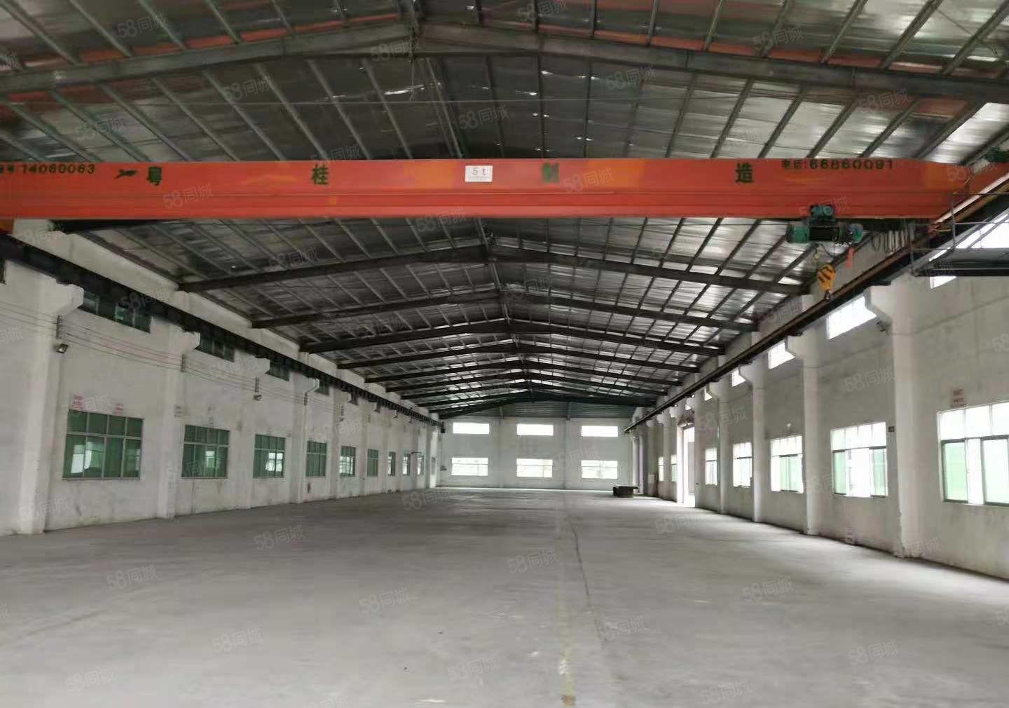 东城独院钢构厂房出租3600平方，高度10米带行车