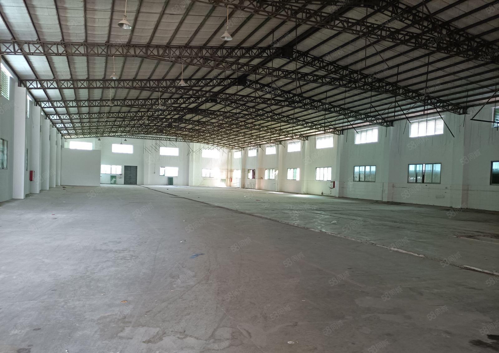 东城同沙8米高独院钢构厂房出租680平现成办公室