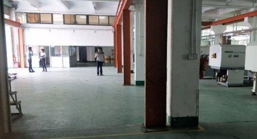 凤岗凤德岭一楼带行车精装修办公室厂房出租1600平