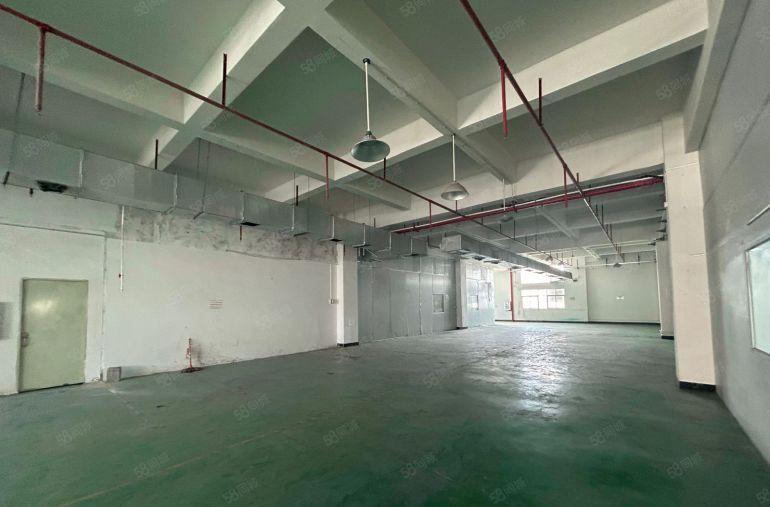 虎门楼上厂房1000平有装修带环评3吨货梯大园区好停车