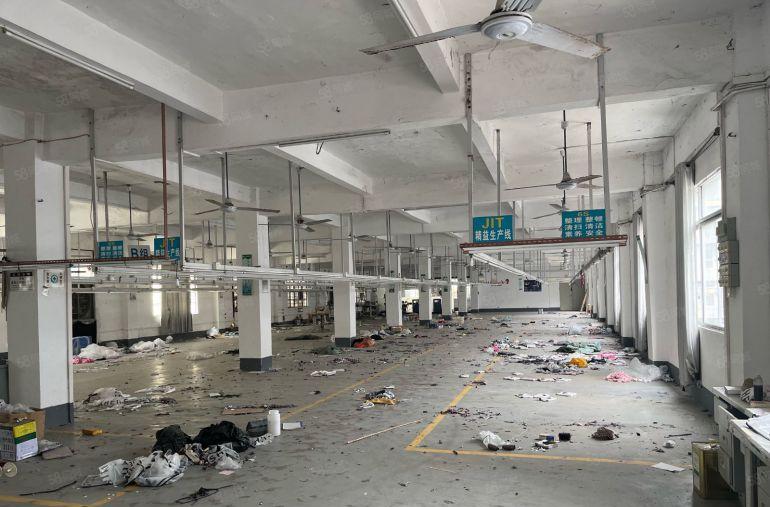 低价现成制衣厂房出租带制衣线路水电齐全