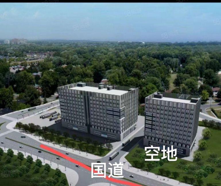 全新国有红本厂房，全新地坪漆有消防一楼层高7米，楼上5米