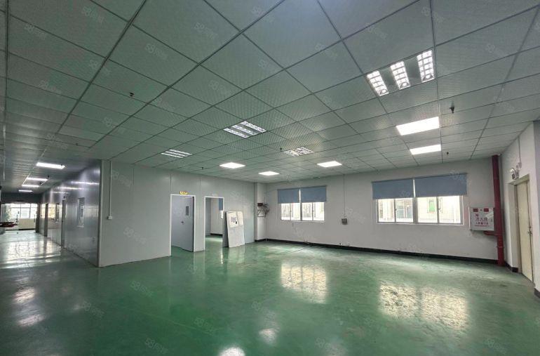 虎门楼上厂房1000平有装修带环评3吨货梯大园区好停车