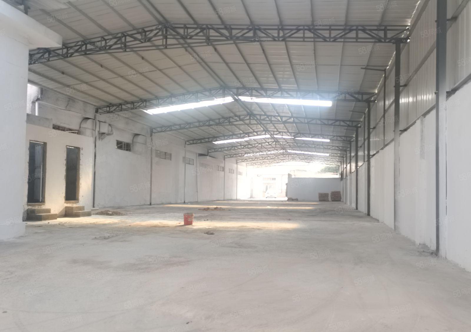 怀德社区空出钢构厂房出租1300（配电500KVA）