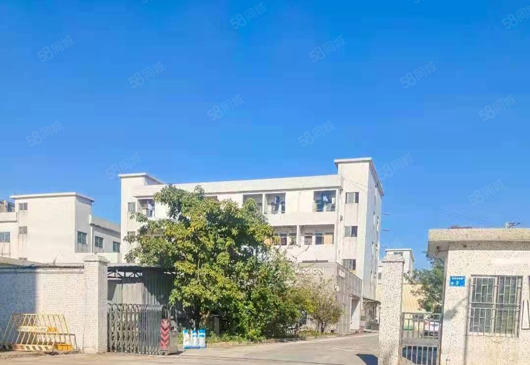 虎门原房东红本独院厂房14000平厂房出租，有现成的家具环评