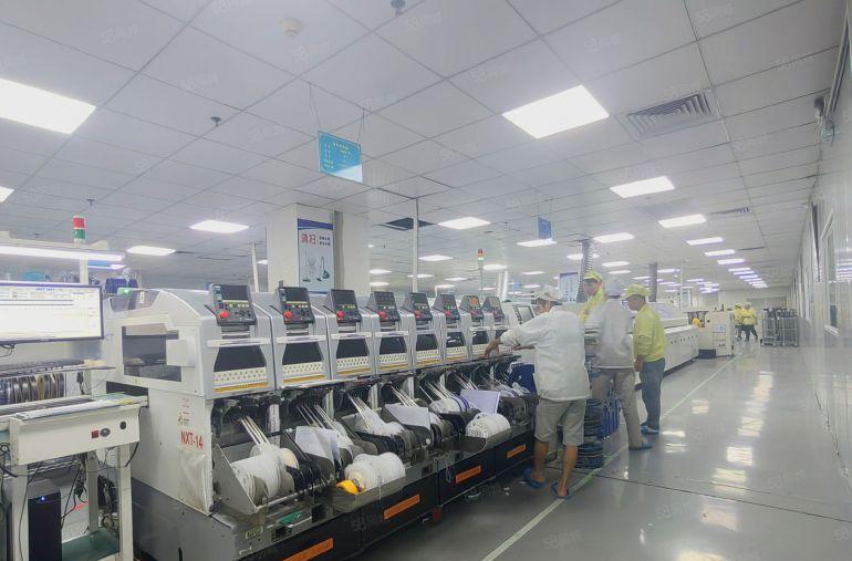 园区现成精装豪华装修带地坪漆现成办公室无层车间