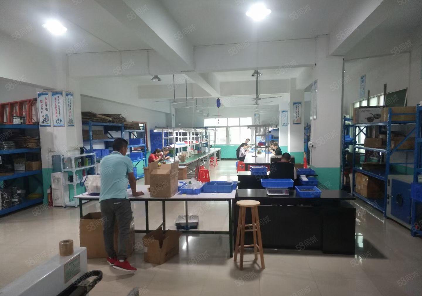 原房东！虎门北栅新空出原房东厂房400平方 现成装修和水电！