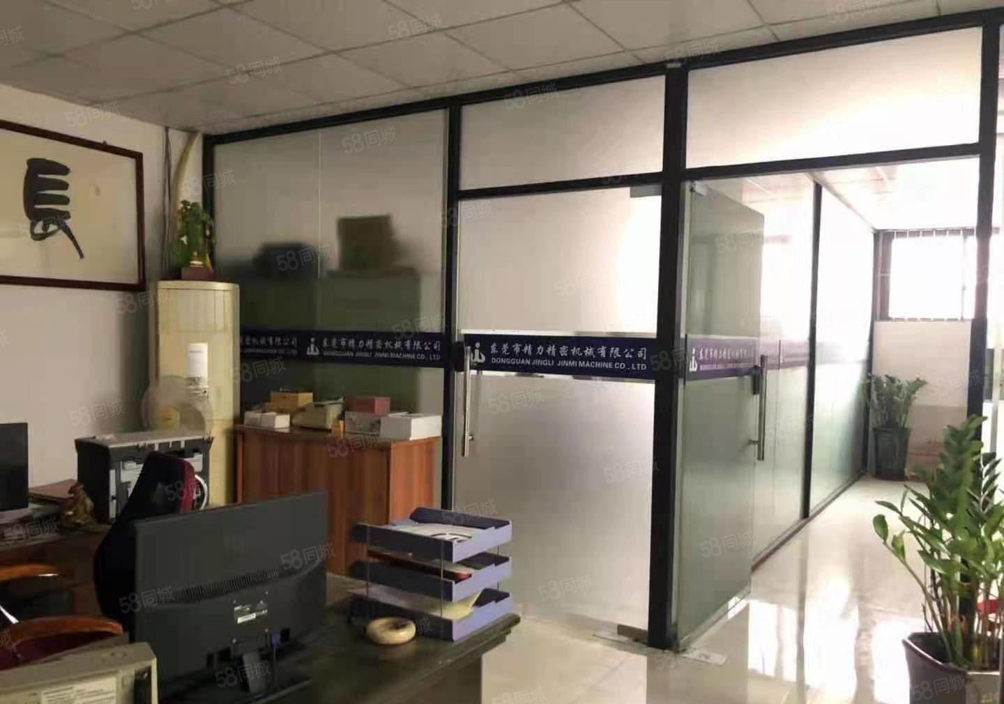 虎门仁和工业区新空楼上1500平全新地坪漆办公室装修厂房出租