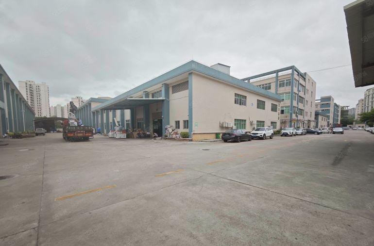 虎门单一层标准独院，形象好空地大，层高13米近环莞快速