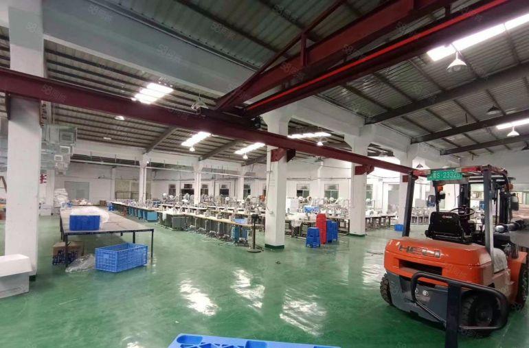 虎门新空单一层8米高1980平独院仓库厂房出租 有行车地坪漆