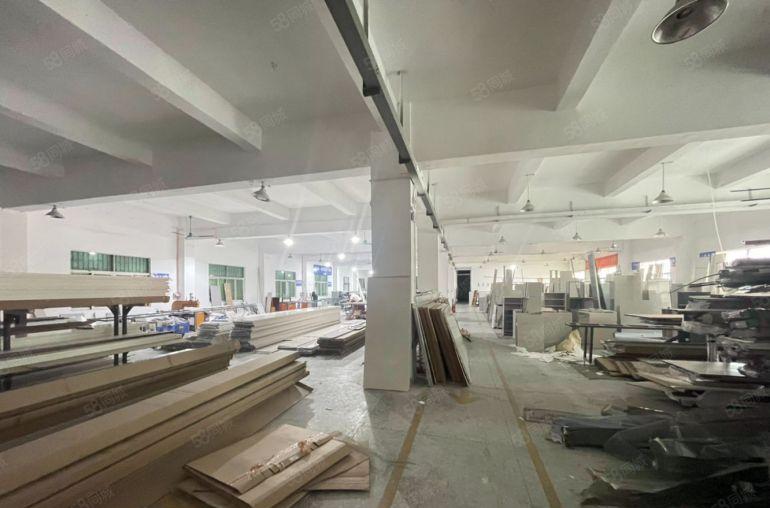 虎门标准一楼厂房出租1380平方带办公室园区空地大工业用地