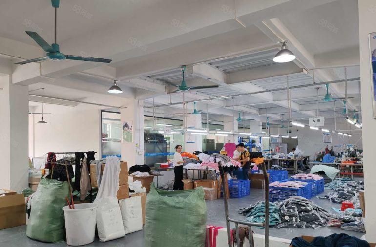 现成服装厂出租！龙眼路口楼上整层900平厂房出租！