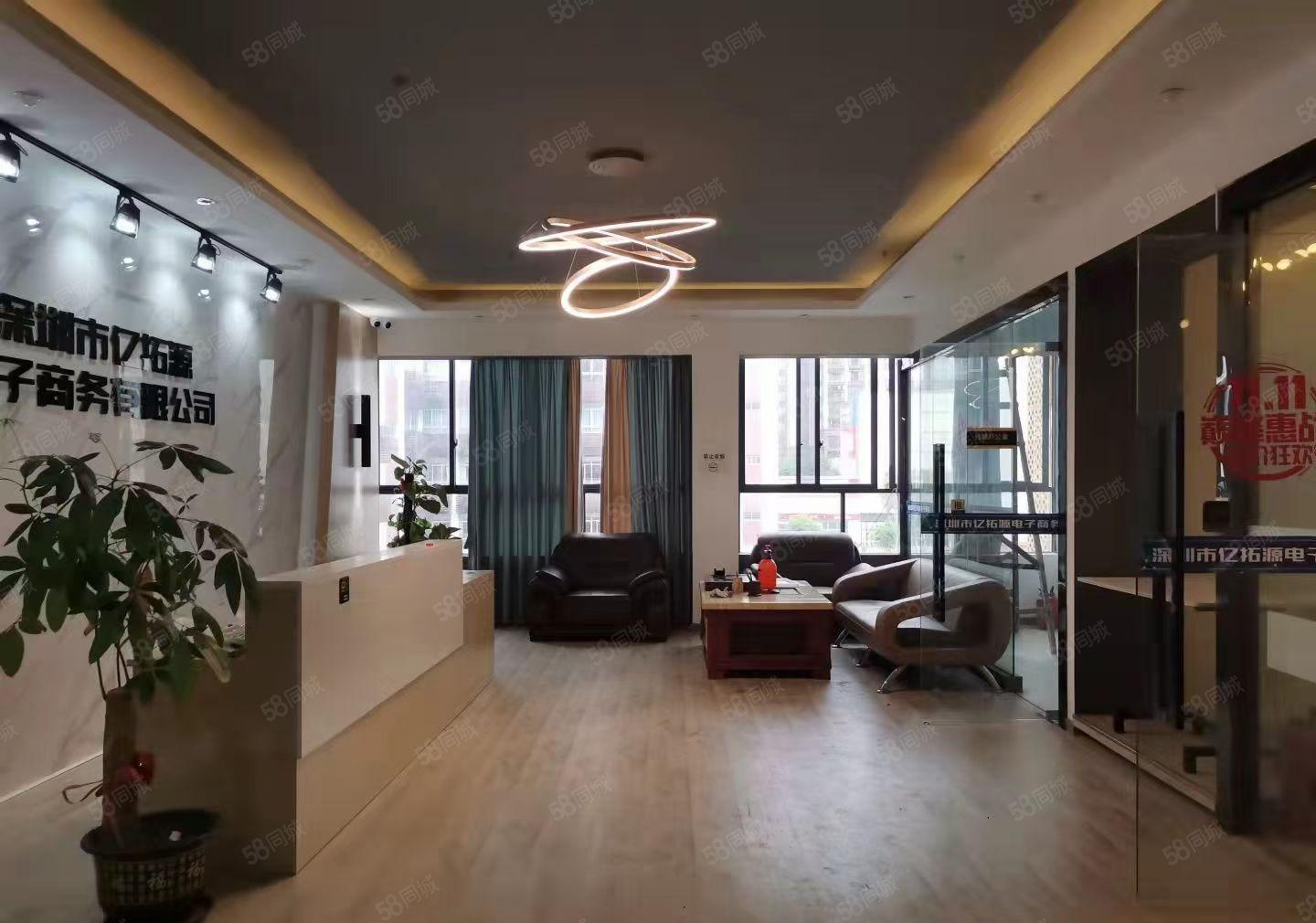 电子电商行业龙眼新出现成电子车间一整层带有豪华装修