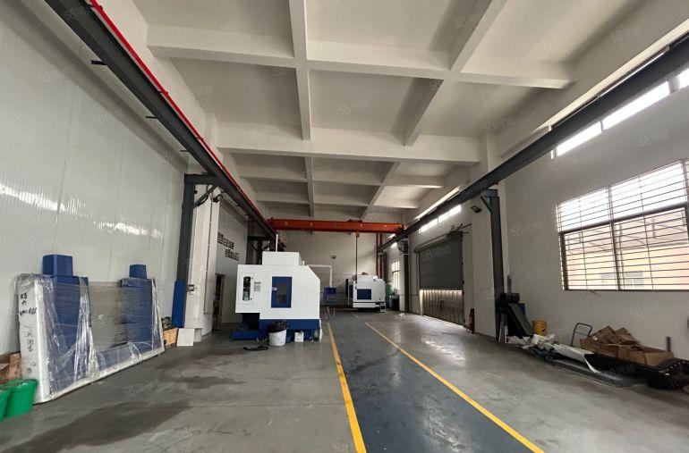 虎门一楼7米带航车精装修厂房出租，带注塑环评厂房