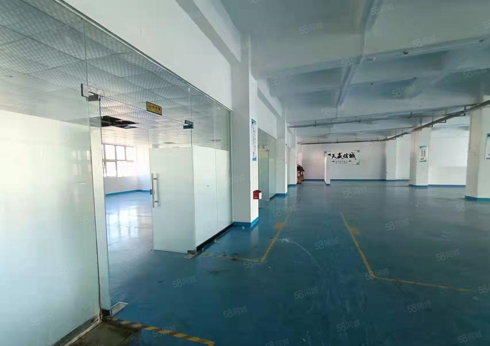 龙眼独门独院楼上1800平厂房出租 水电办公室齐全 可办环评