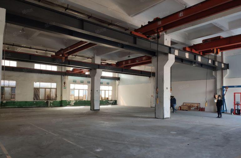 虎门南栅新空出一楼1500平带航车办公室精装修工业厂房出租