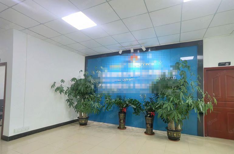 虎门现成豪华金装修 现成前台办公室地坪漆水电齐全性价比高