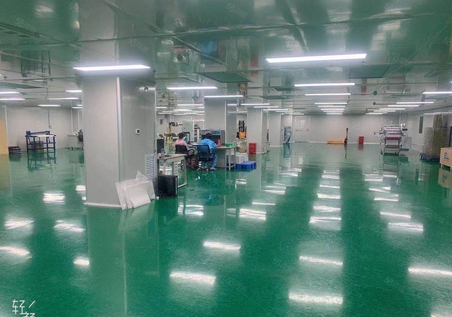 虎门无尘车间4500方厂房出租现成装修空调无转让费合同十年