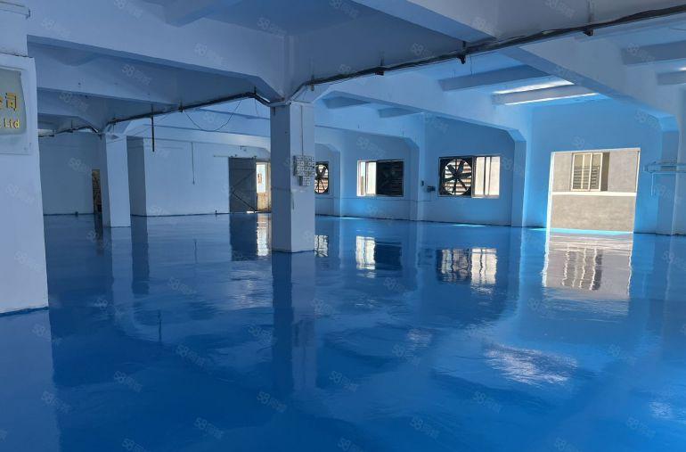 虎门制衣厂700平8.8元出租，全新地坪漆！