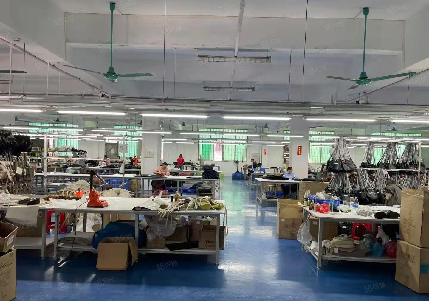 成熟园区二楼厂房2560平，现成装修，办公室，水电齐全