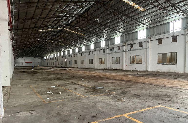 空地超大单一层带有消防喷淋可以大小分租带有独立办公楼