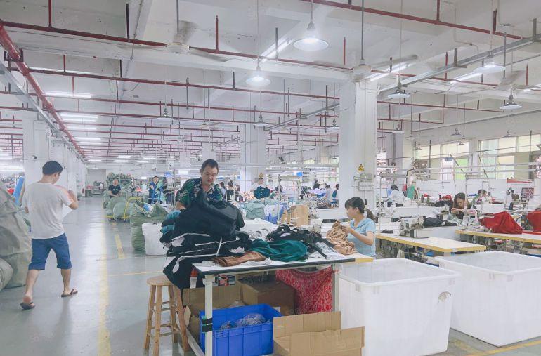 虎门原房东现成精装修制衣厂房出租，水电线路齐全，形象好好招工