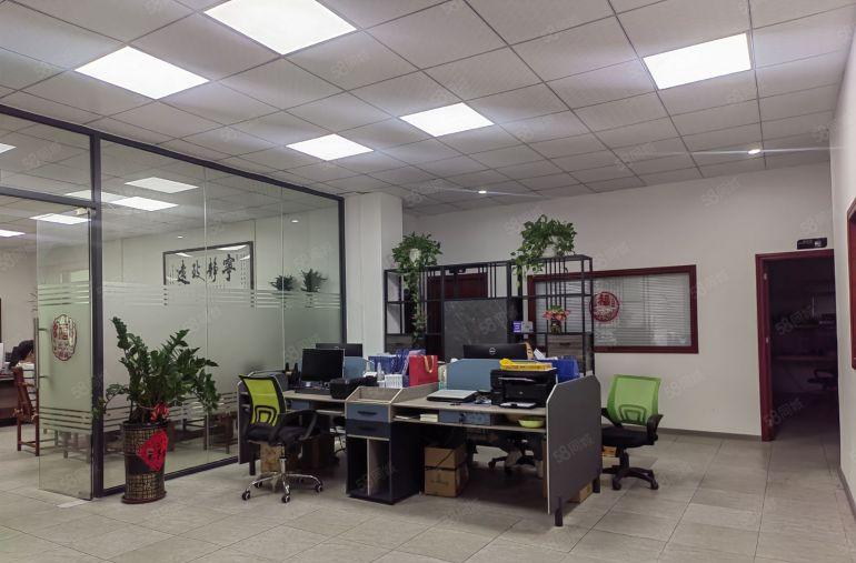 虎门现成豪华金装修 现成前台办公室地坪漆水电齐全性价比高