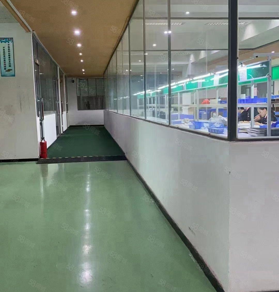 宵边工业园新出花园式厂房1900平带现成办公室精装厂房出租