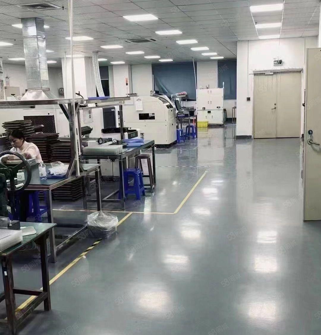 长安乌沙社区附近1800平方精装修厂房出租，全新地坪漆