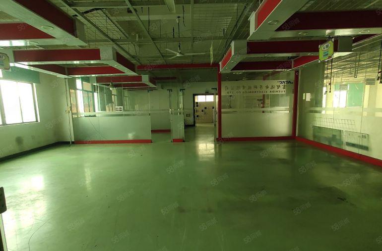 长安镇乌沙靠深圳一楼二楼1500平精装修水电齐全低价厂房出租