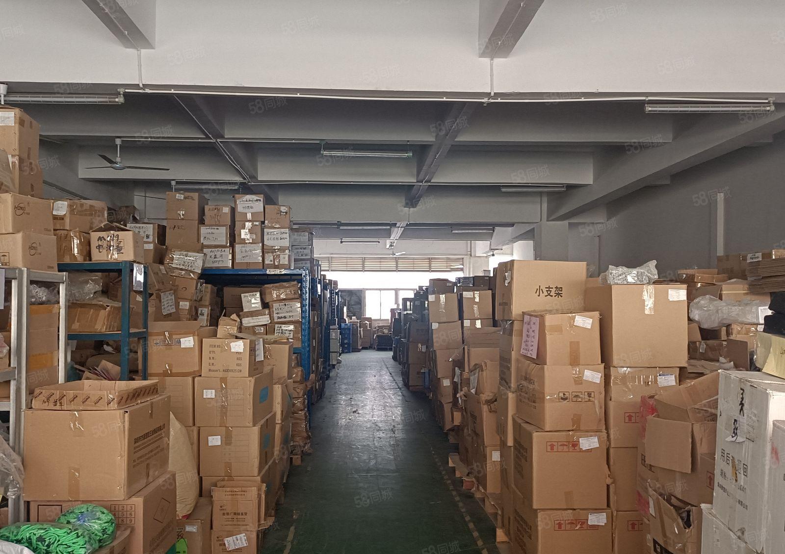 长安镇沙头沿江高速出口新出三楼1600平厂房出租可办环评