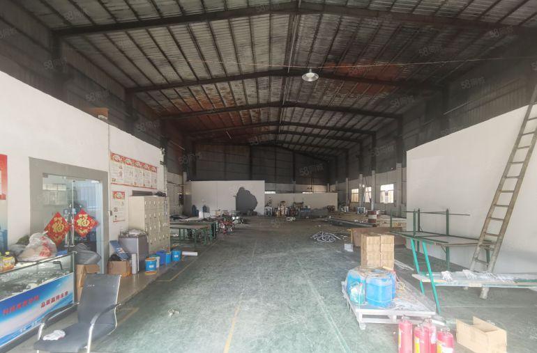 滴水9米！长安霄边单一层钢构厂房出租1000平方现成装修