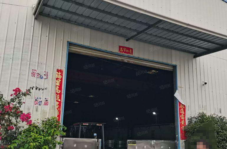 涌头新出单一层钢构850平12米高厂房出租，行车免费使用