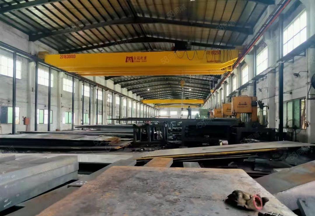 长安临近沙井新出单一层钢构砖墙到顶滴水11米带25吨行车