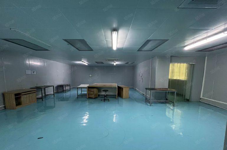 长安霄边一楼450平精装修，无尘车间带办公室厂房低价出租