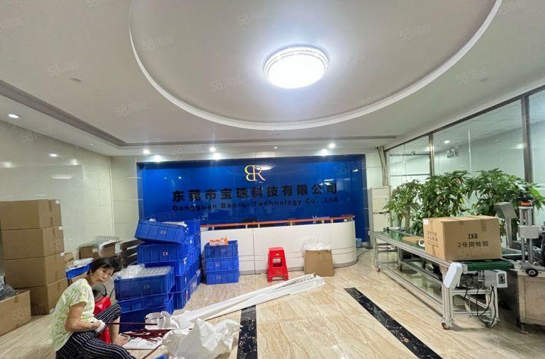 长安沿江高速出口 厦岗原房东独院1500平厂房出租 注塑