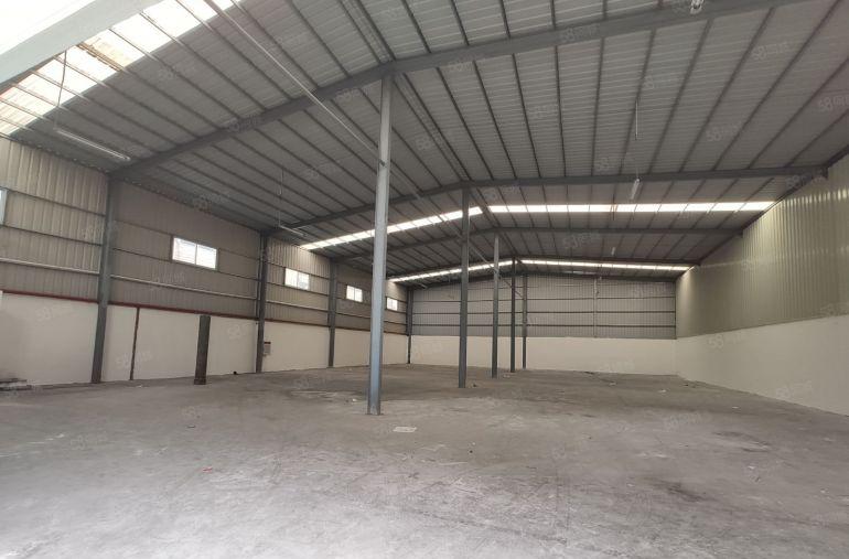 长安厦边一楼950平8米高单一层钢构工业厂房出租