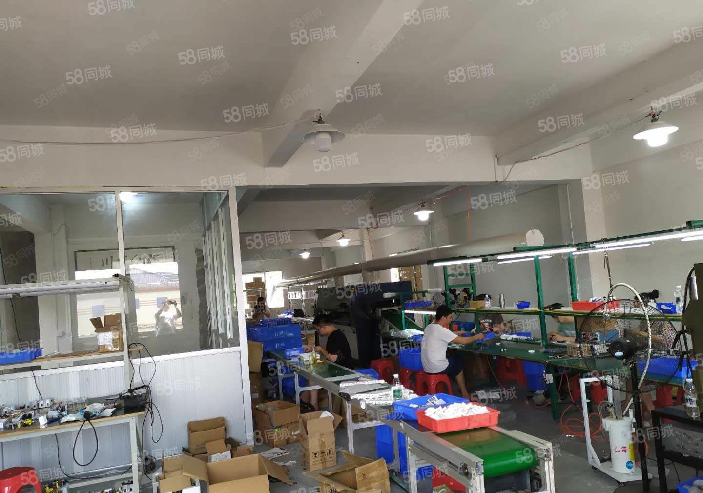 长安工业区厂房200平方出租 ，有货梯可办环评