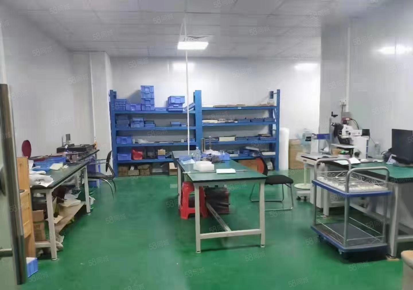 长安镇街口新出厂房仓库出租楼上1130平带装修大小可分租