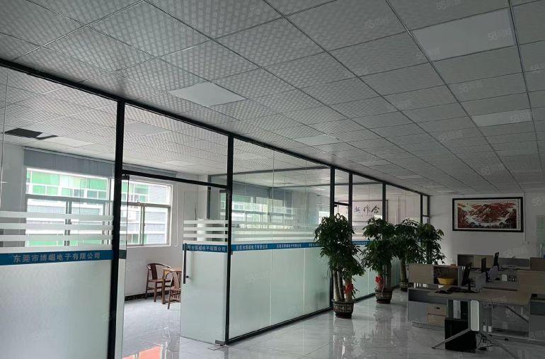 长安厦边园区独栋厂房出租，现成装修，水电齐全