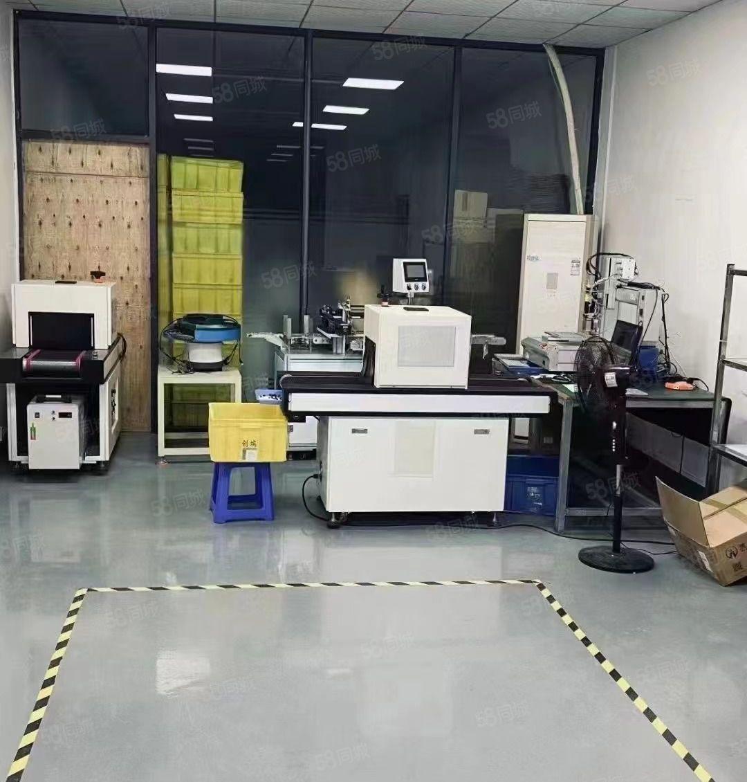 长安乌沙社区附近1800平方精装修厂房出租，全新地坪漆