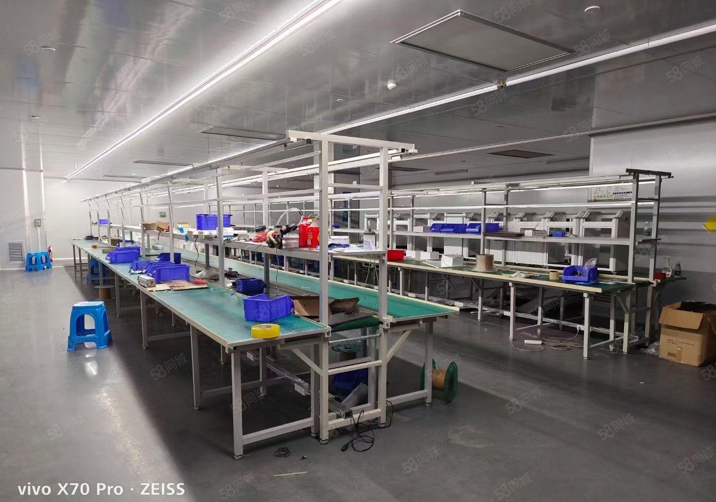 万级无尘车间整层豪华办公室装修水电齐全