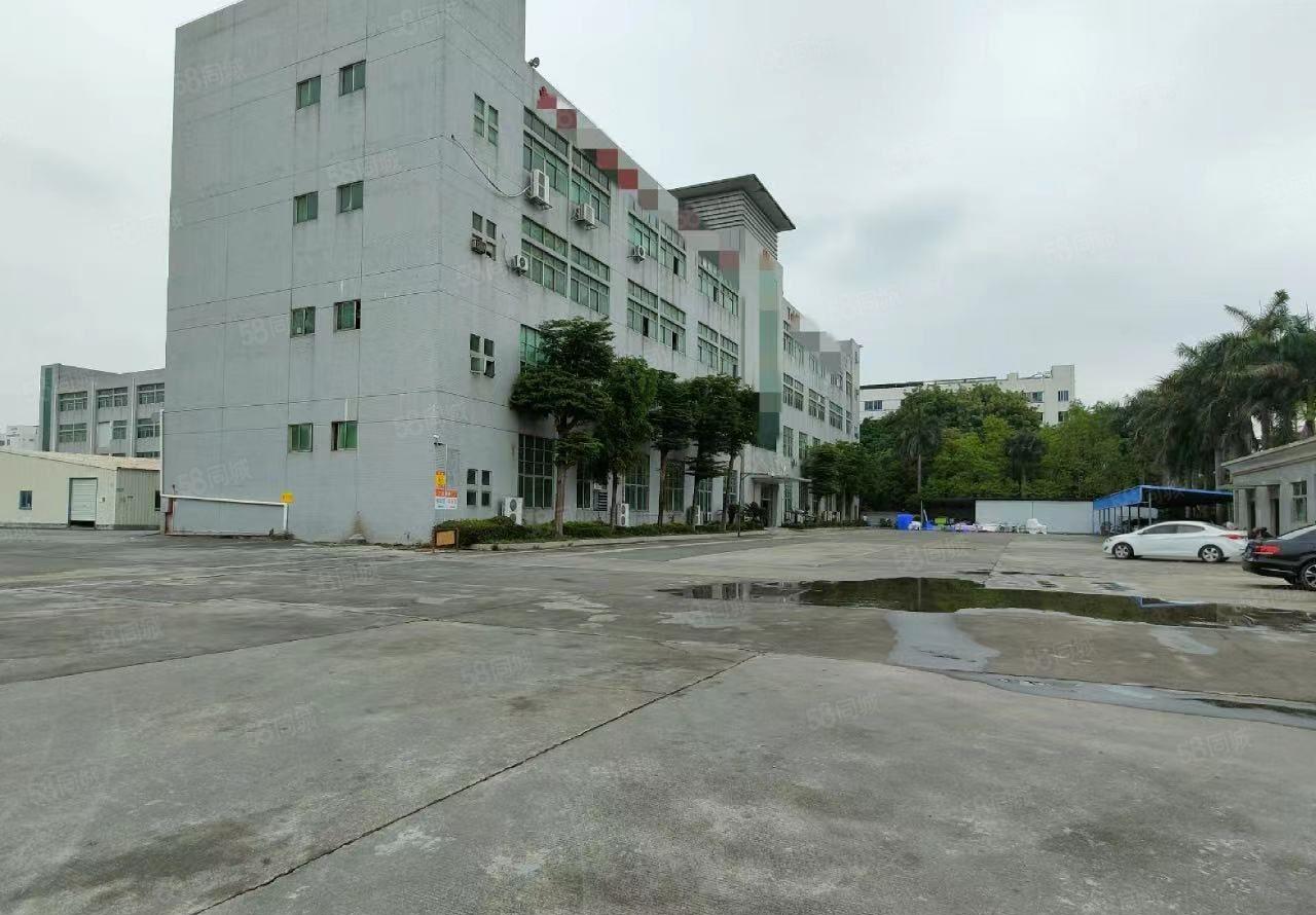 新出一楼厂房4500平6.5米高可分租形象好空地超大