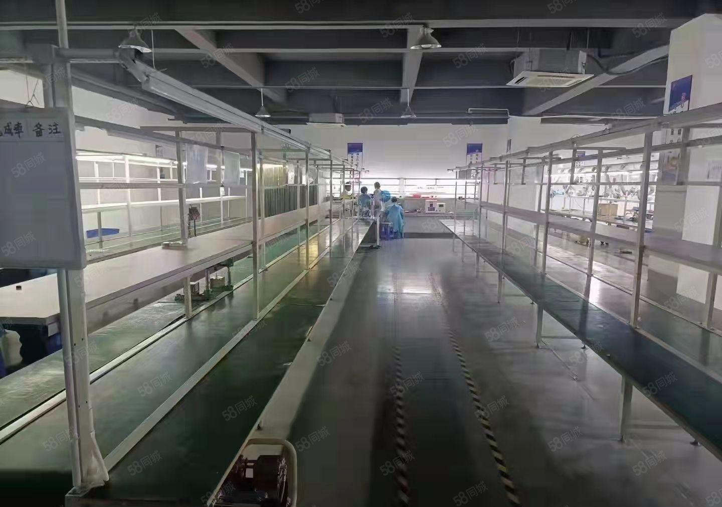 长安新出花园式二楼3000平，豪华装修厂房出租可分租