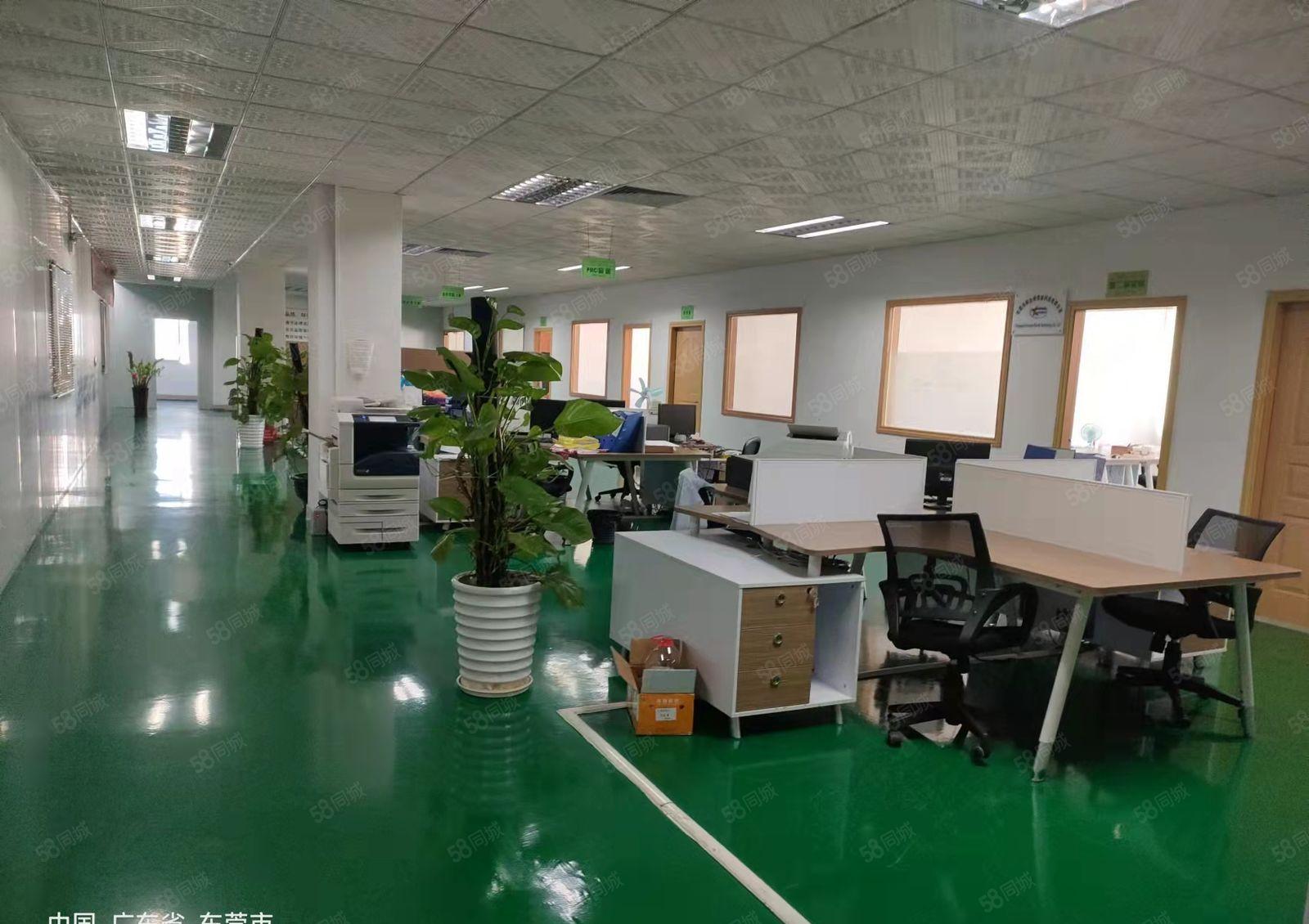 原房东标准厂房一楼半层，三楼整层豪华装修水电齐全