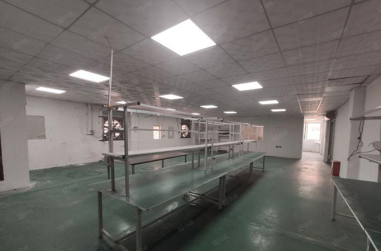 长安沙头楼上260平3500打包水电齐全带办公室工业厂房出租