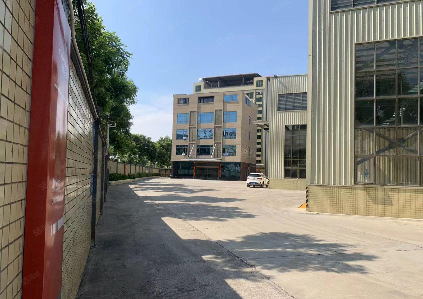 12米高独院钢构厂房实际面积出租，1000平方起租，超大空地